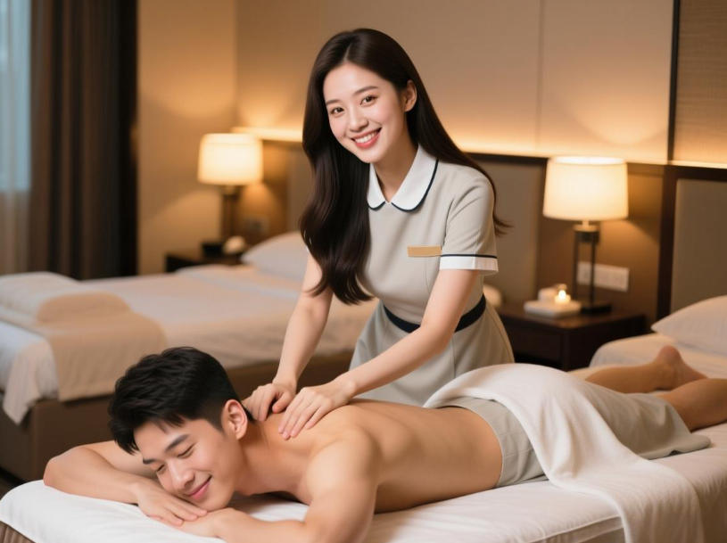 按摩场景模拟图36